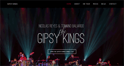 Desktop Screenshot of gipsykings.com